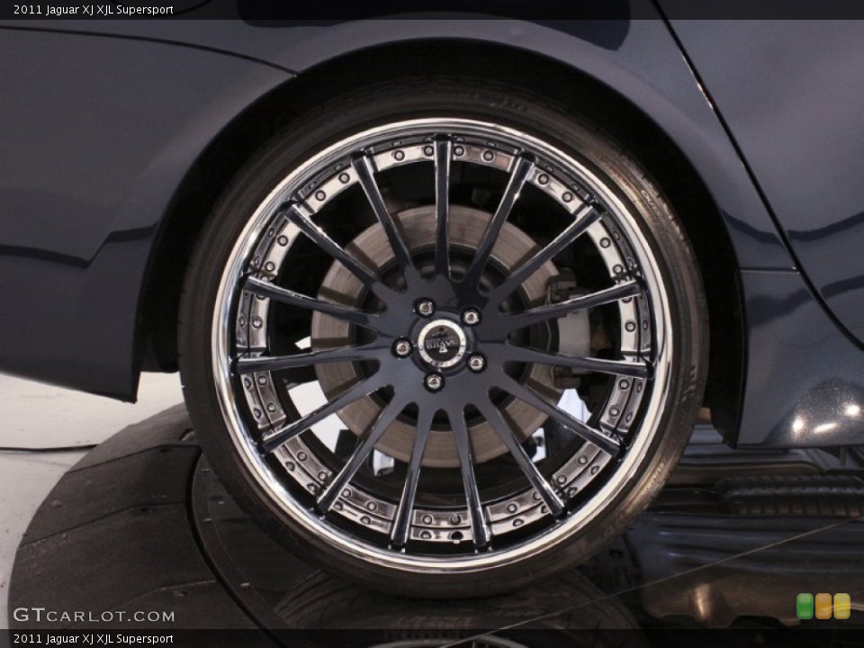 2011 Jaguar XJ Custom Wheel and Tire Photo #59381023