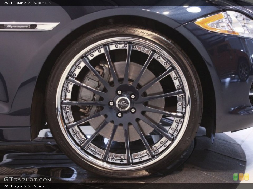 2011 Jaguar XJ Custom Wheel and Tire Photo #59381030