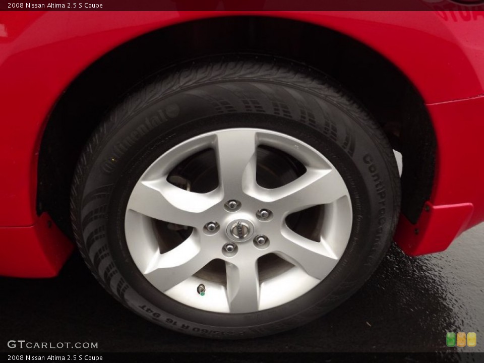2008 Nissan Altima 2.5 S Coupe Wheel and Tire Photo #59389455