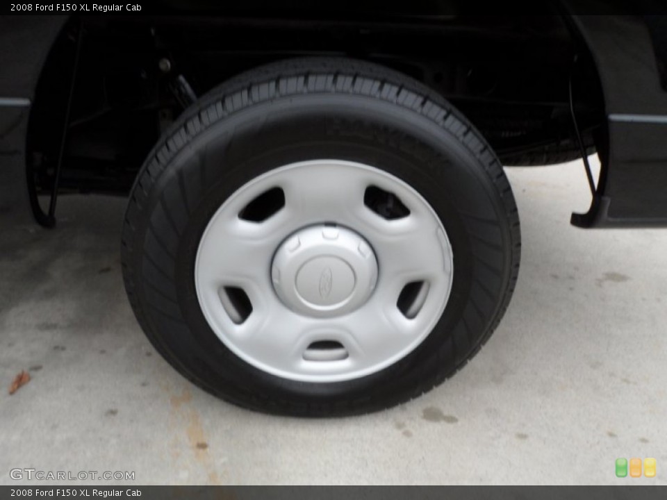 2008 Ford F150 XL Regular Cab Wheel and Tire Photo #59399354