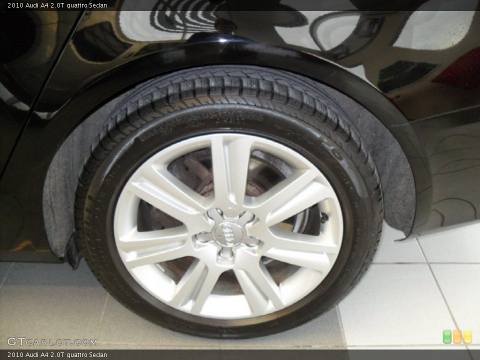 2010 Audi A4 2.0T quattro Sedan Wheel and Tire Photo #59400098