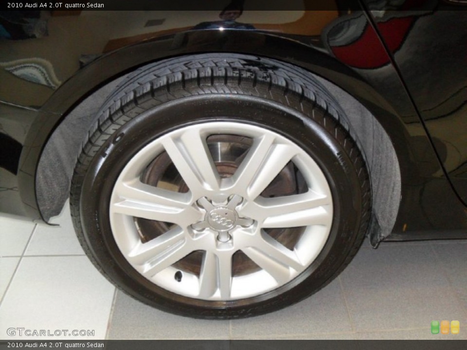 2010 Audi A4 2.0T quattro Sedan Wheel and Tire Photo #59400134