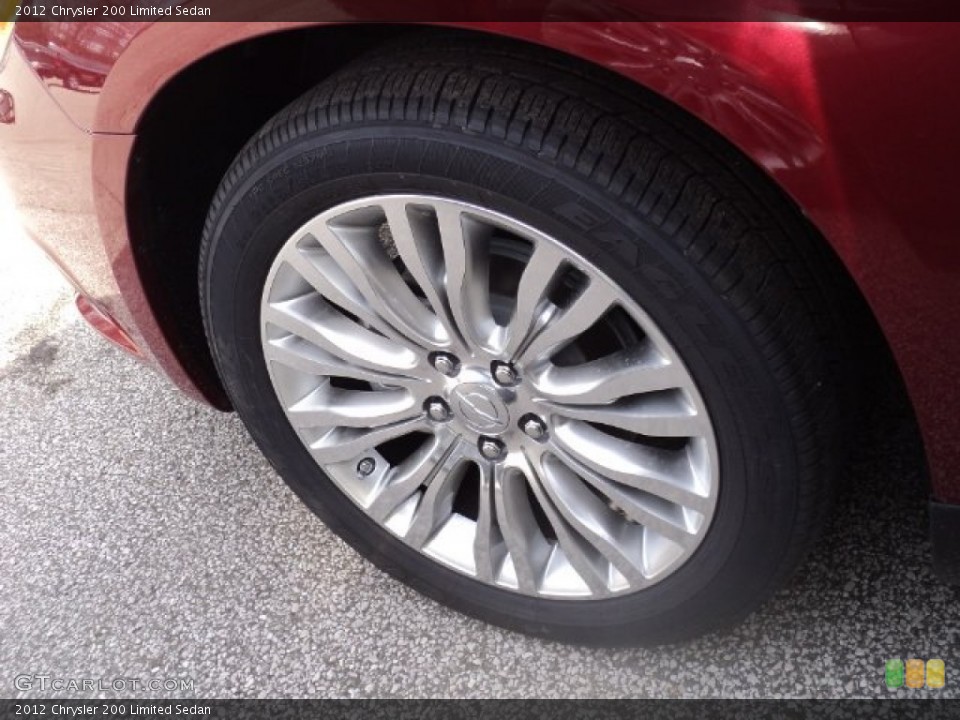 2012 Chrysler 200 Limited Sedan Wheel and Tire Photo #59403584