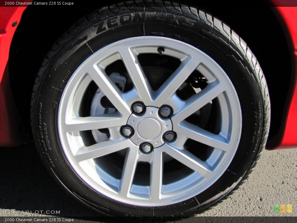 2000 Chevrolet Camaro Z28 SS Coupe Wheel and Tire Photo #59407049