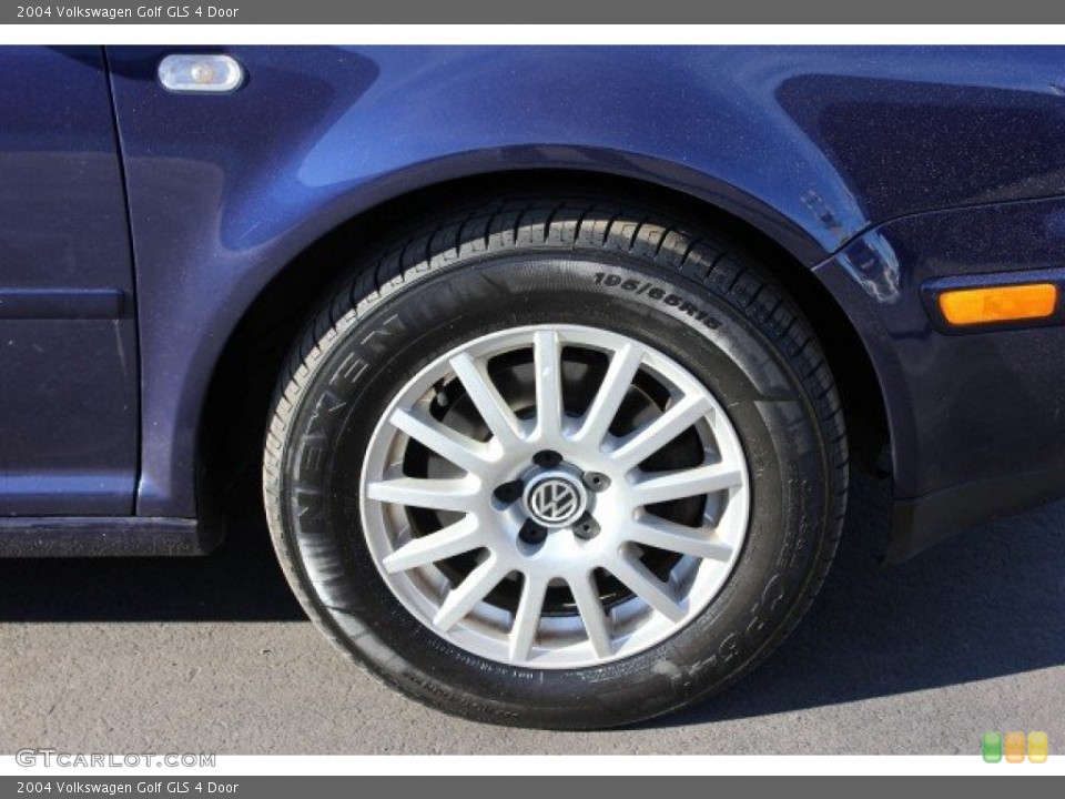 2004 Volkswagen Golf GLS 4 Door Wheel and Tire Photo #59408318