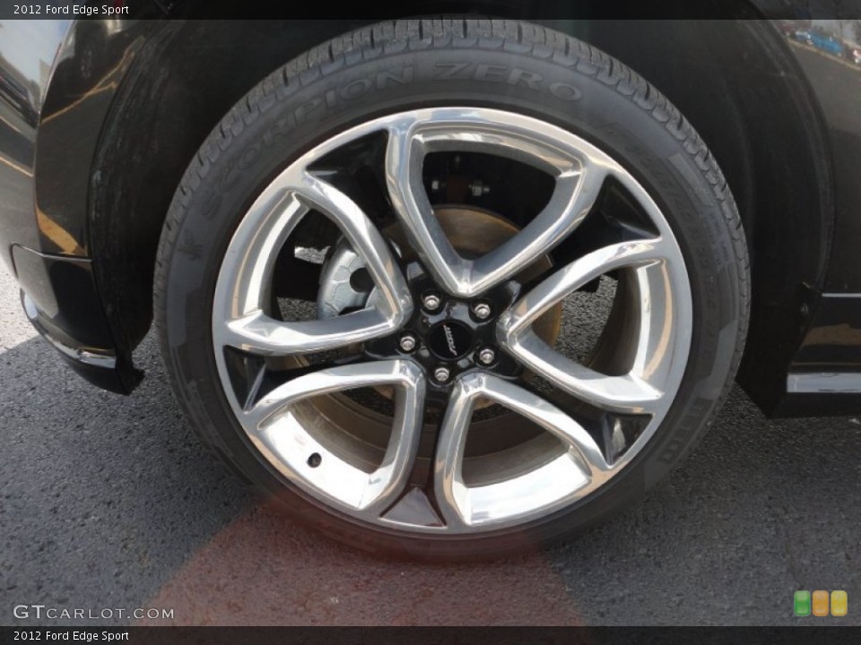 2012 Ford Edge Sport Wheel and Tire Photo #59408942