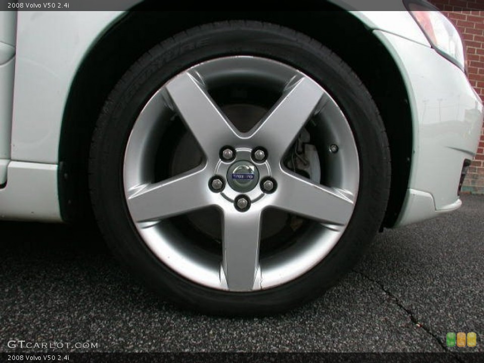 2008 Volvo V50 2.4i Wheel and Tire Photo #59418680