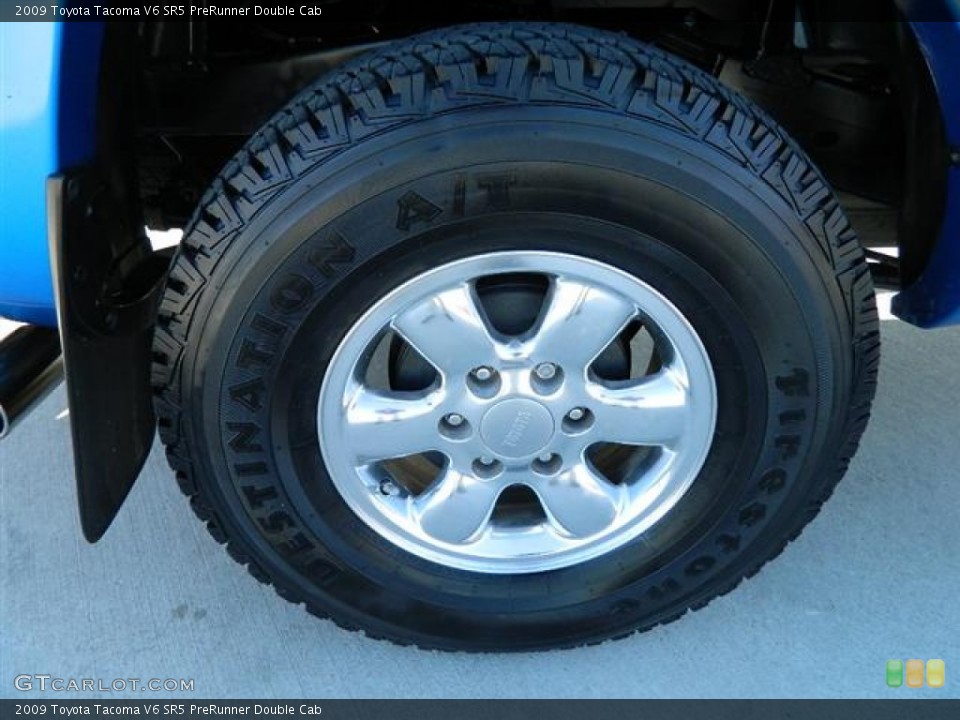 2009 Toyota Tacoma V6 SR5 PreRunner Double Cab Wheel and Tire Photo #59423321