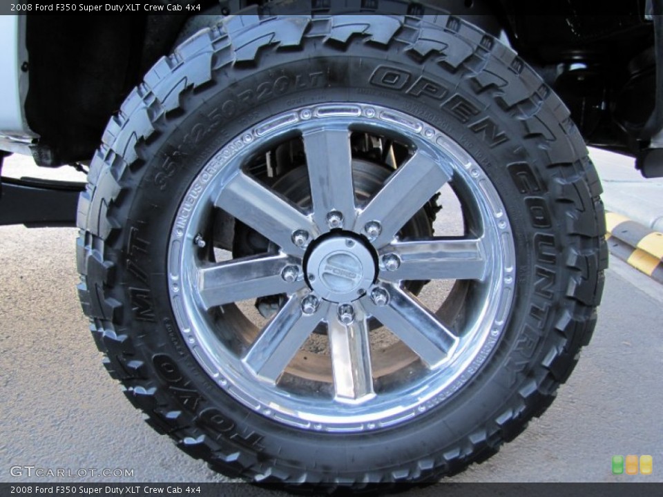 2008 Ford F350 Super Duty Custom Wheel and Tire Photo #59427662
