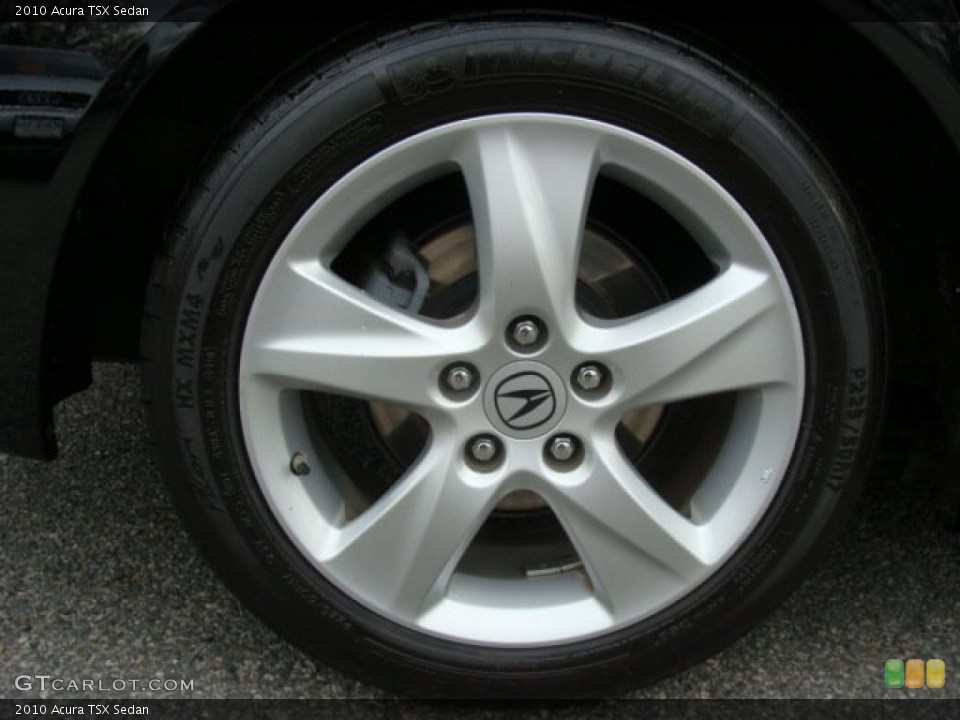 2010 Acura TSX Sedan Wheel and Tire Photo #59428092