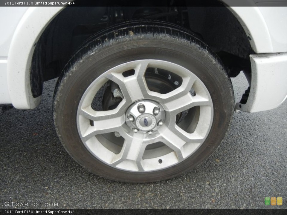 2011 Ford F150 Limited SuperCrew 4x4 Wheel and Tire Photo #59428829