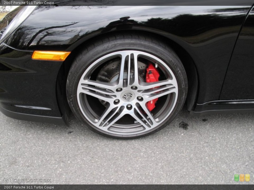 2007 Porsche 911 Turbo Coupe Wheel and Tire Photo #59429714