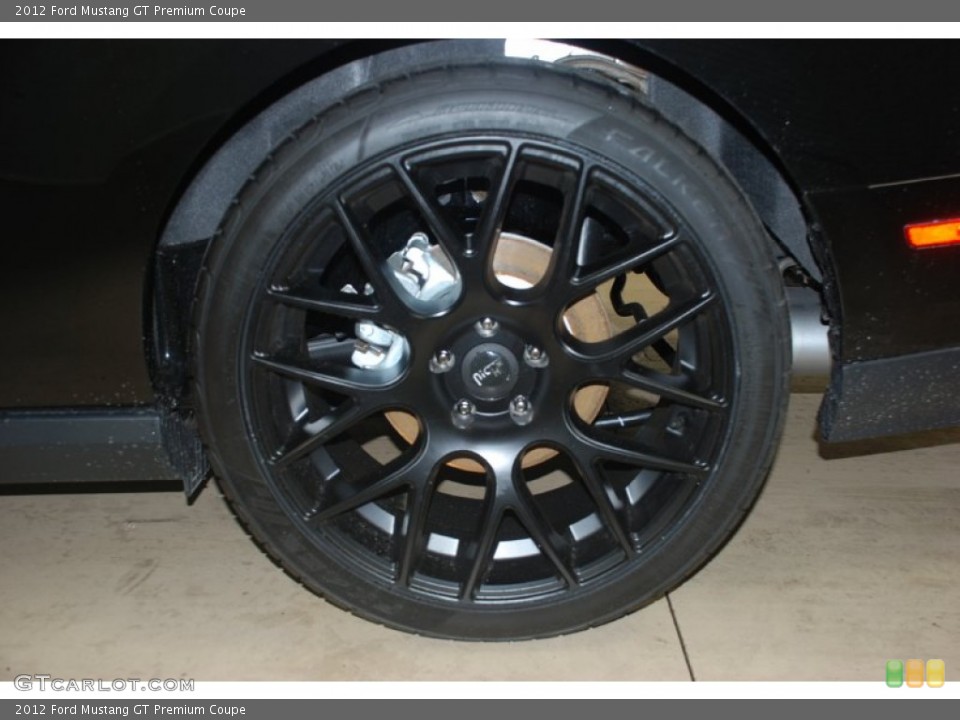 2012 Ford Mustang Custom Wheel and Tire Photo #59430677