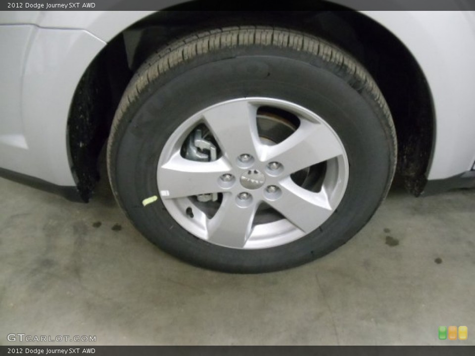 2012 Dodge Journey SXT AWD Wheel and Tire Photo #59430716