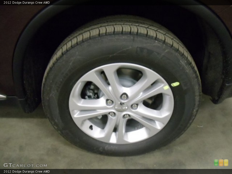 2012 Dodge Durango Crew AWD Wheel and Tire Photo #59432076