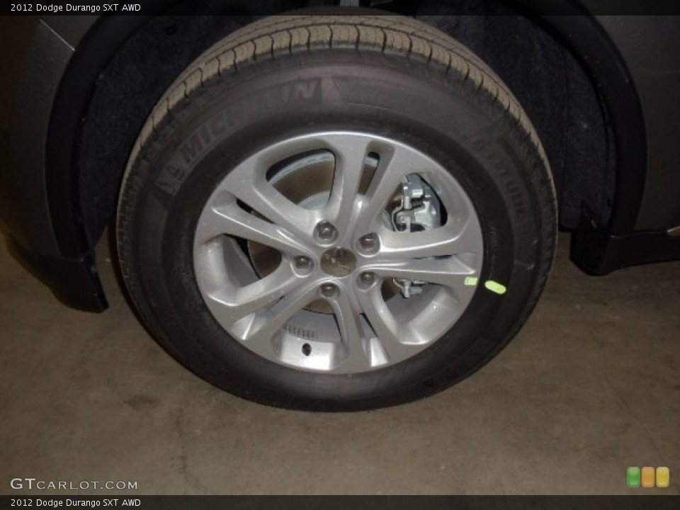 2012 Dodge Durango SXT AWD Wheel and Tire Photo #59432327