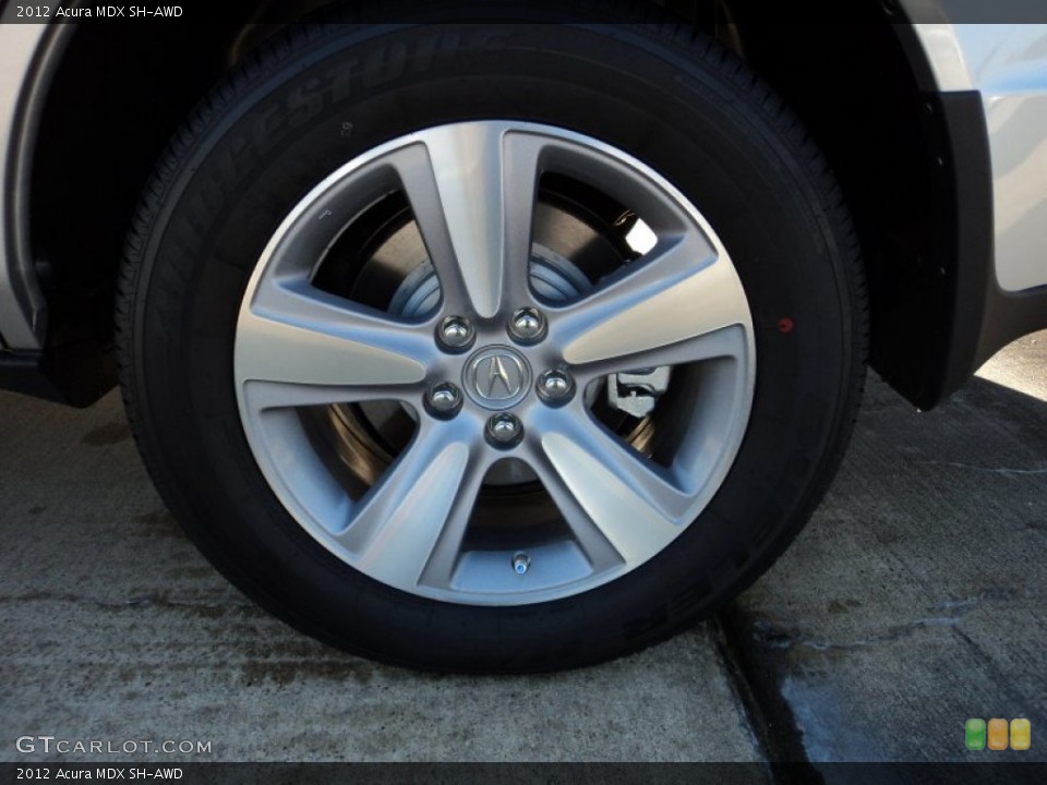 2012 Acura MDX SH-AWD Wheel and Tire Photo #59439968