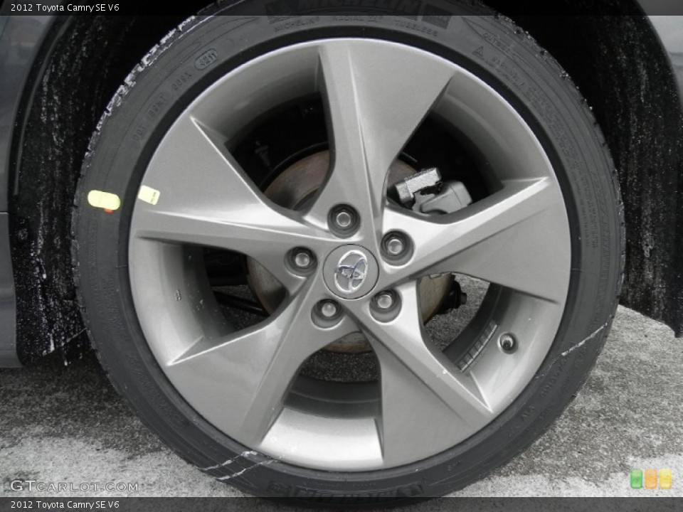 2012 Toyota Camry SE V6 Wheel and Tire Photo #59445068