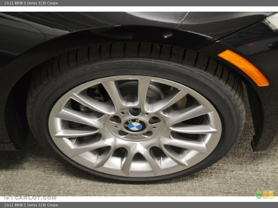 2012 BMW 3 Series 328i Coupe Wheel and Tire Photo #59445173