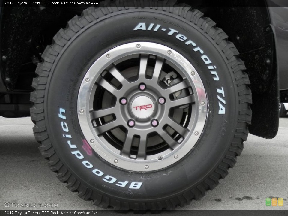 2012 Toyota Tundra TRD Rock Warrior CrewMax 4x4 Wheel and Tire Photo #59445248
