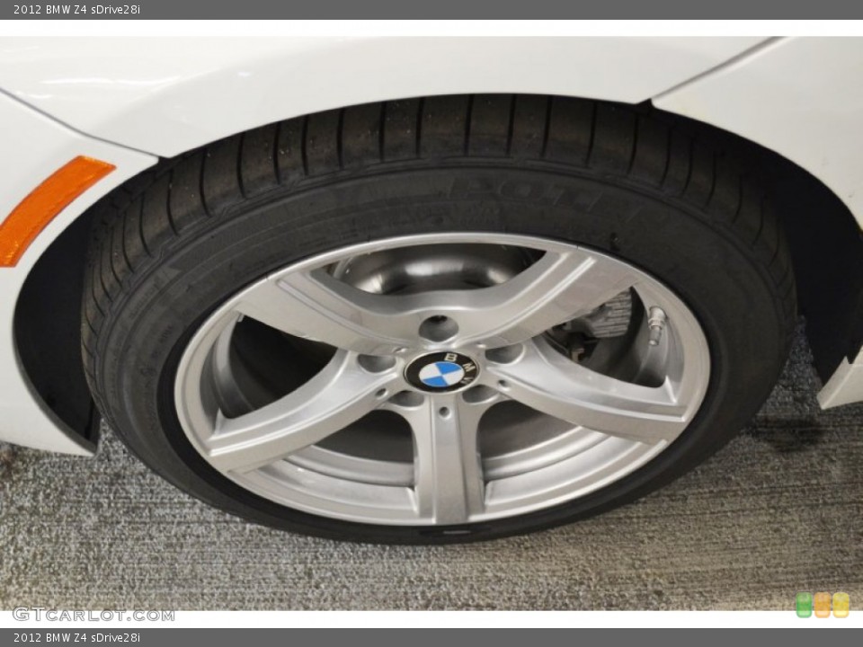 2012 BMW Z4 sDrive28i Wheel and Tire Photo #59445452