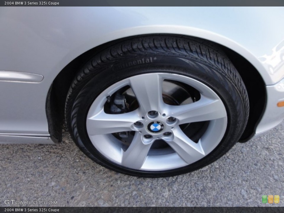 2004 BMW 3 Series 325i Coupe Wheel and Tire Photo #59448812