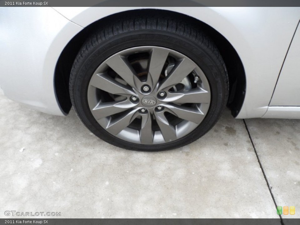2011 Kia Forte Koup SX Wheel and Tire Photo #59450987