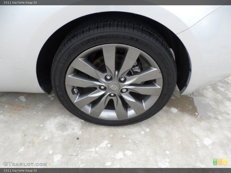 2011 Kia Forte Koup SX Wheel and Tire Photo #59450996