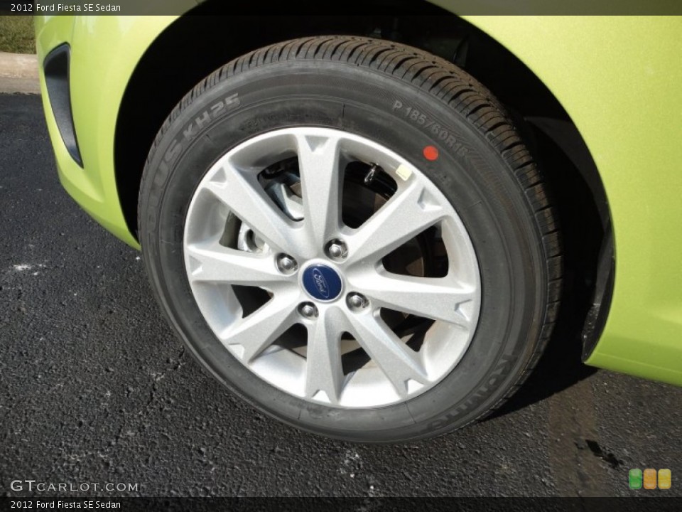 2012 Ford Fiesta SE Sedan Wheel and Tire Photo #59457842