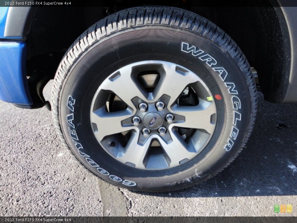 2012 Ford F150 FX4 SuperCrew 4x4 Wheel and Tire Photo #59459636