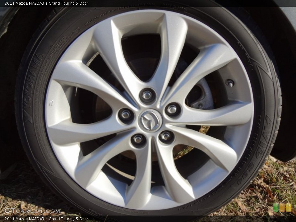 2011 Mazda MAZDA3 s Grand Touring 5 Door Wheel and Tire Photo #59462345
