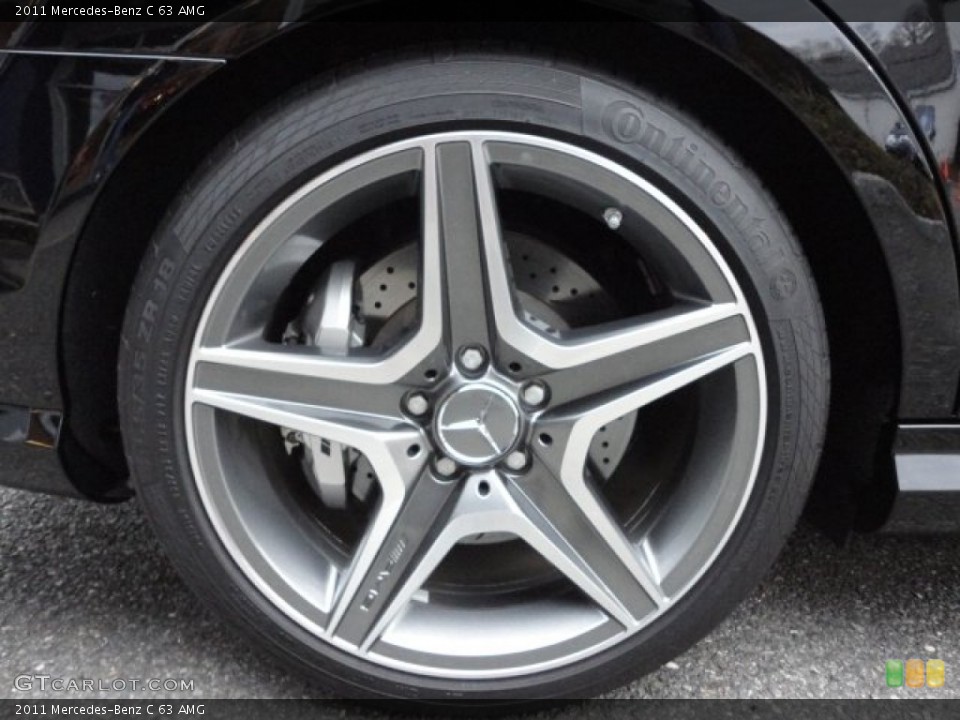 2011 Mercedes-Benz C 63 AMG Wheel and Tire Photo #59468156