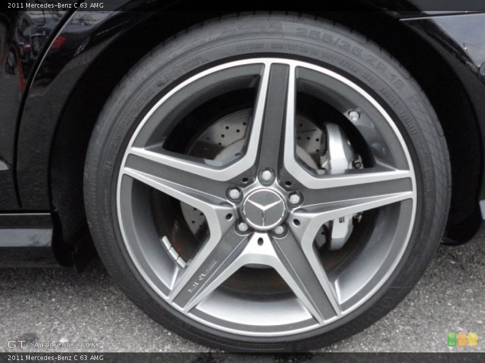 2011 Mercedes-Benz C 63 AMG Wheel and Tire Photo #59468204