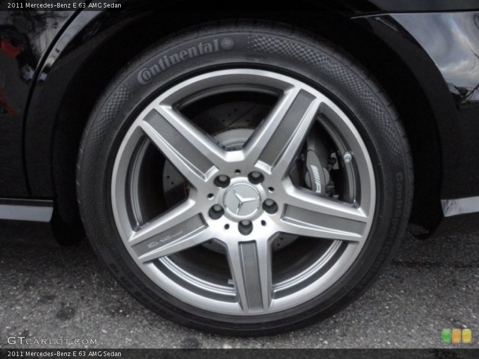 2011 Mercedes-Benz E 63 AMG Sedan Wheel and Tire Photo #59468404