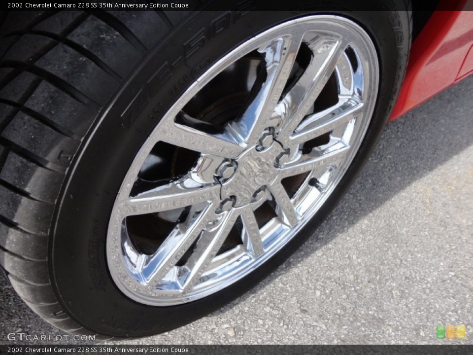 2002 Chevrolet Camaro Z28 SS 35th Anniversary Edition Coupe Wheel and Tire Photo #59472155