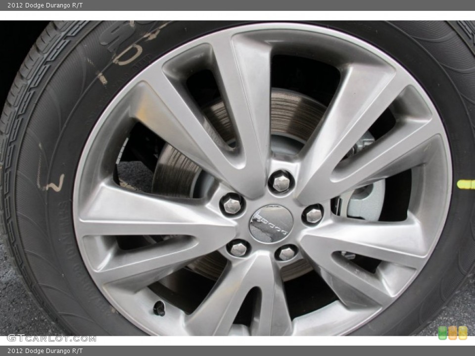 2012 Dodge Durango R/T Wheel and Tire Photo #59472816