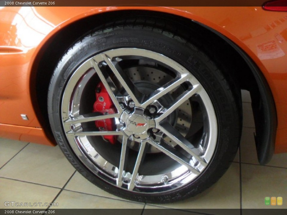 2008 Chevrolet Corvette Z06 Wheel and Tire Photo #59474207