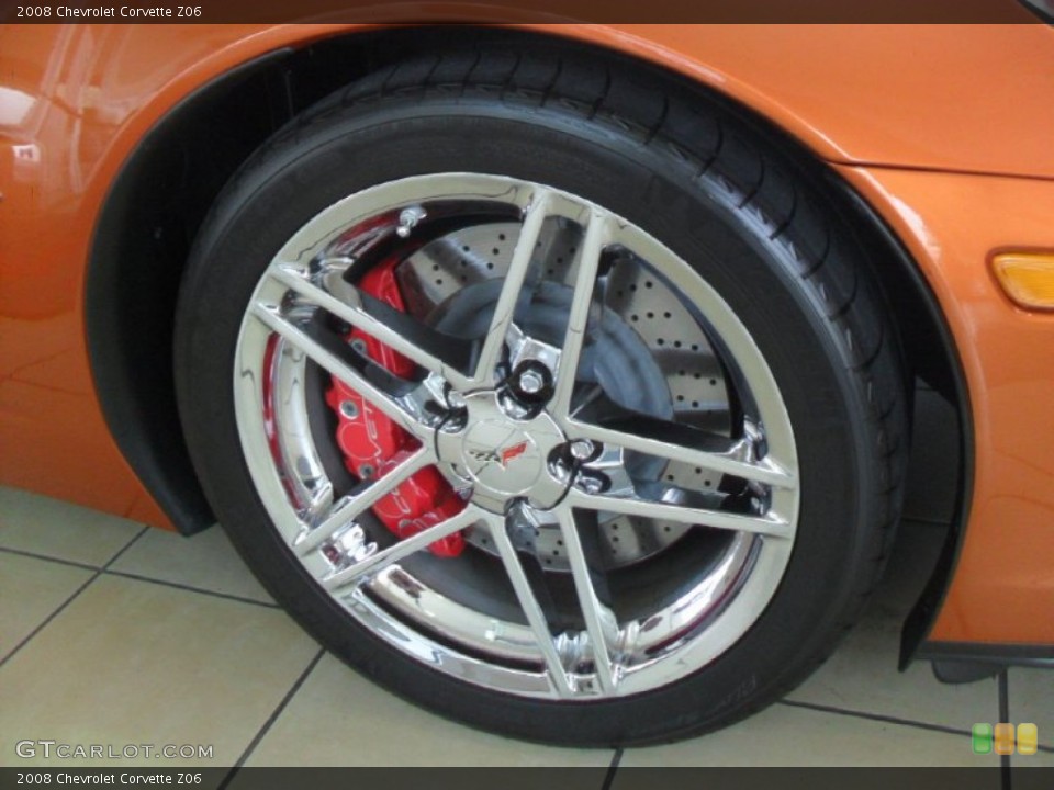 2008 Chevrolet Corvette Z06 Wheel and Tire Photo #59474240