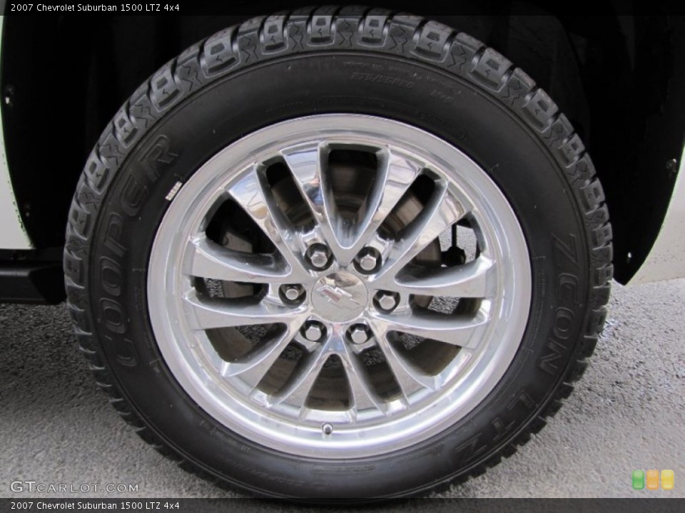 2007 Chevrolet Suburban Custom Wheel and Tire Photo #59482135