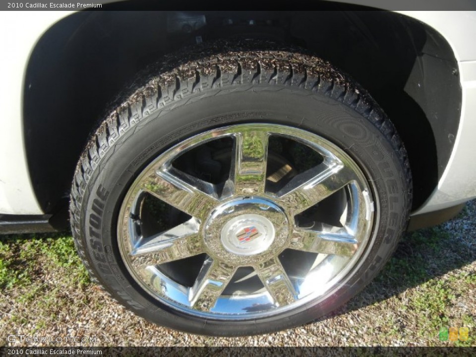 2010 Cadillac Escalade Premium Wheel and Tire Photo #59484212
