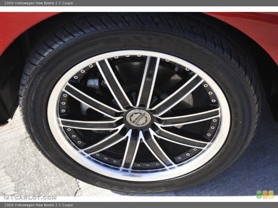 2009 Volkswagen New Beetle Custom Wheel and Tire Photo #59484614