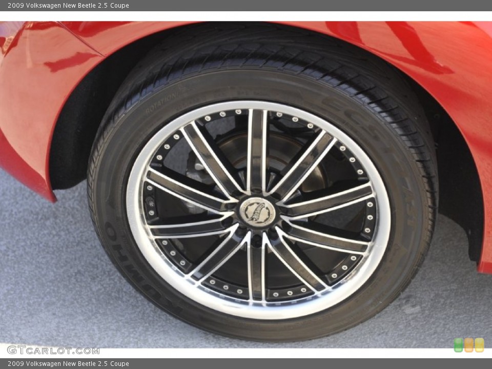 2009 Volkswagen New Beetle Custom Wheel and Tire Photo #59484650