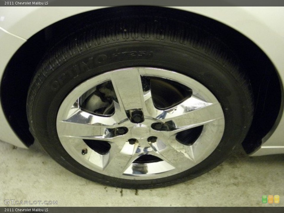 2011 Chevrolet Malibu LS Wheel and Tire Photo #59485949