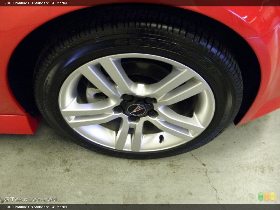 2008 Pontiac G8  Wheel and Tire Photo #59486254