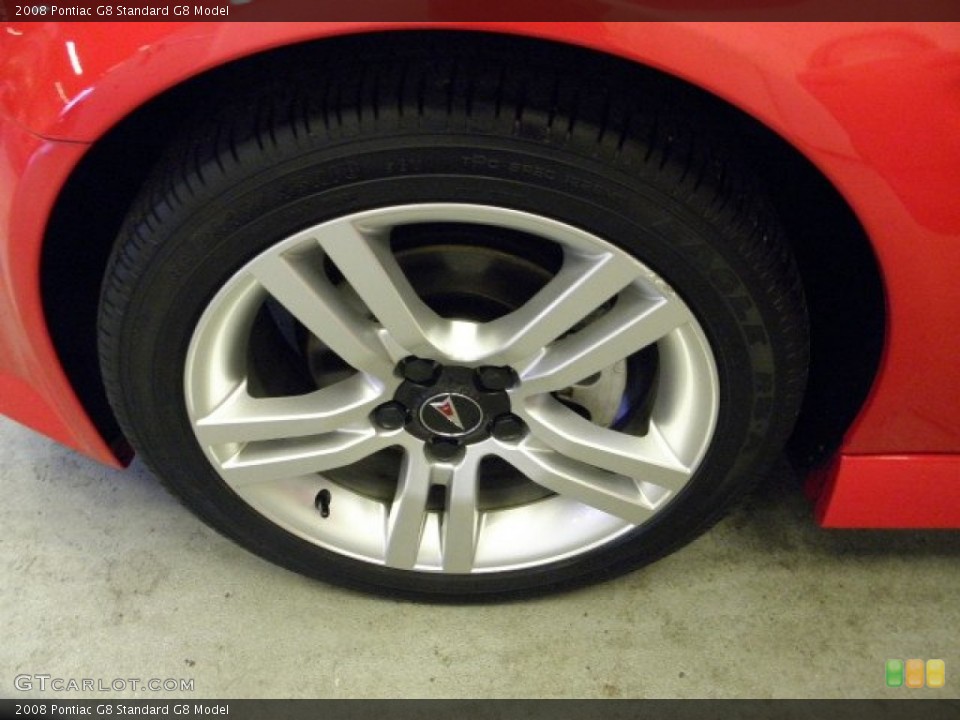2008 Pontiac G8  Wheel and Tire Photo #59486444