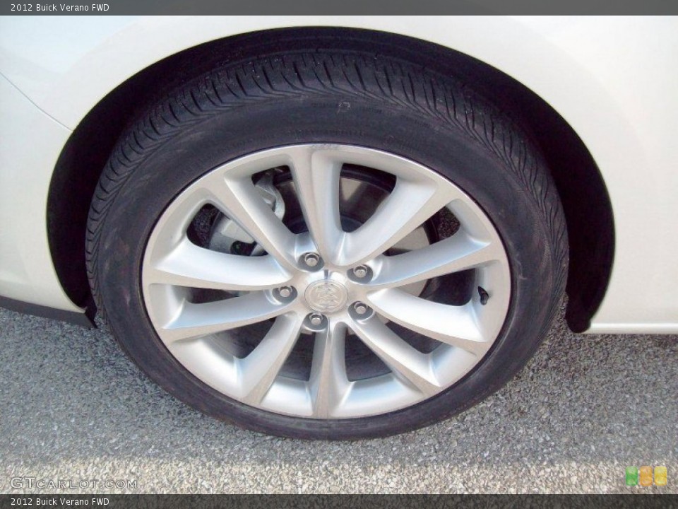 2012 Buick Verano FWD Wheel and Tire Photo #59489702