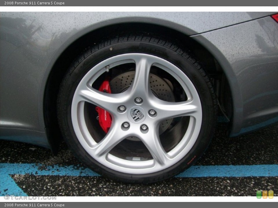 2008 Porsche 911 Carrera S Coupe Wheel and Tire Photo #59495041