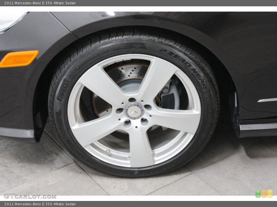2011 Mercedes-Benz E 350 4Matic Sedan Wheel and Tire Photo #59502137