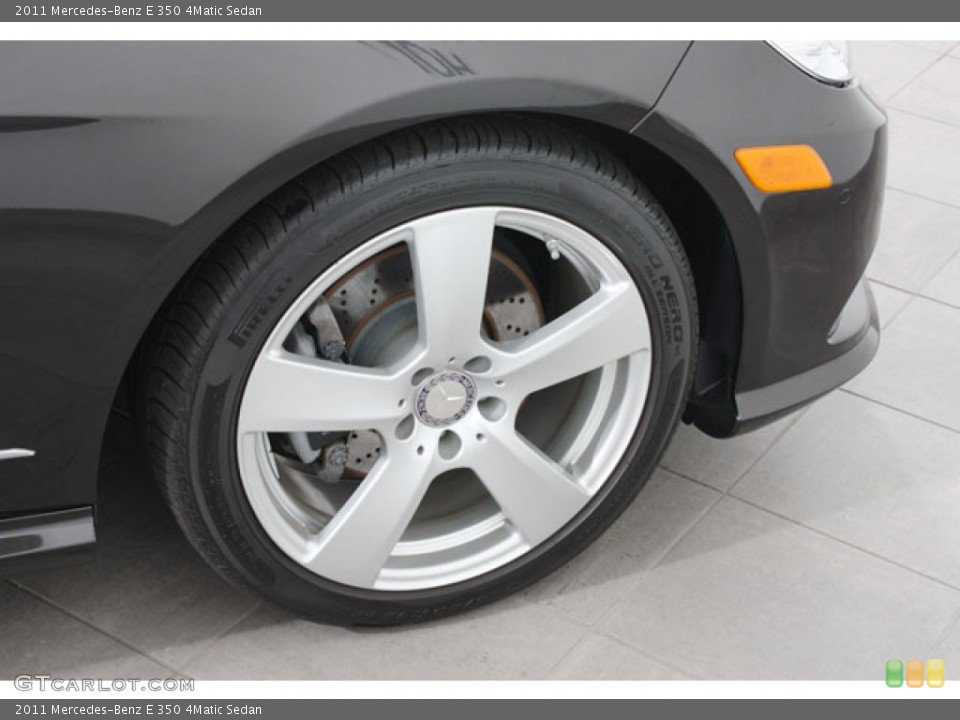 2011 Mercedes-Benz E 350 4Matic Sedan Wheel and Tire Photo #59502147