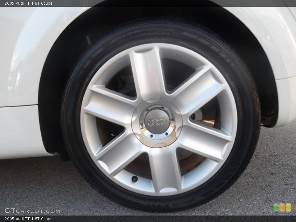 2005 Audi TT 1.8T Coupe Wheel and Tire Photo #59508960